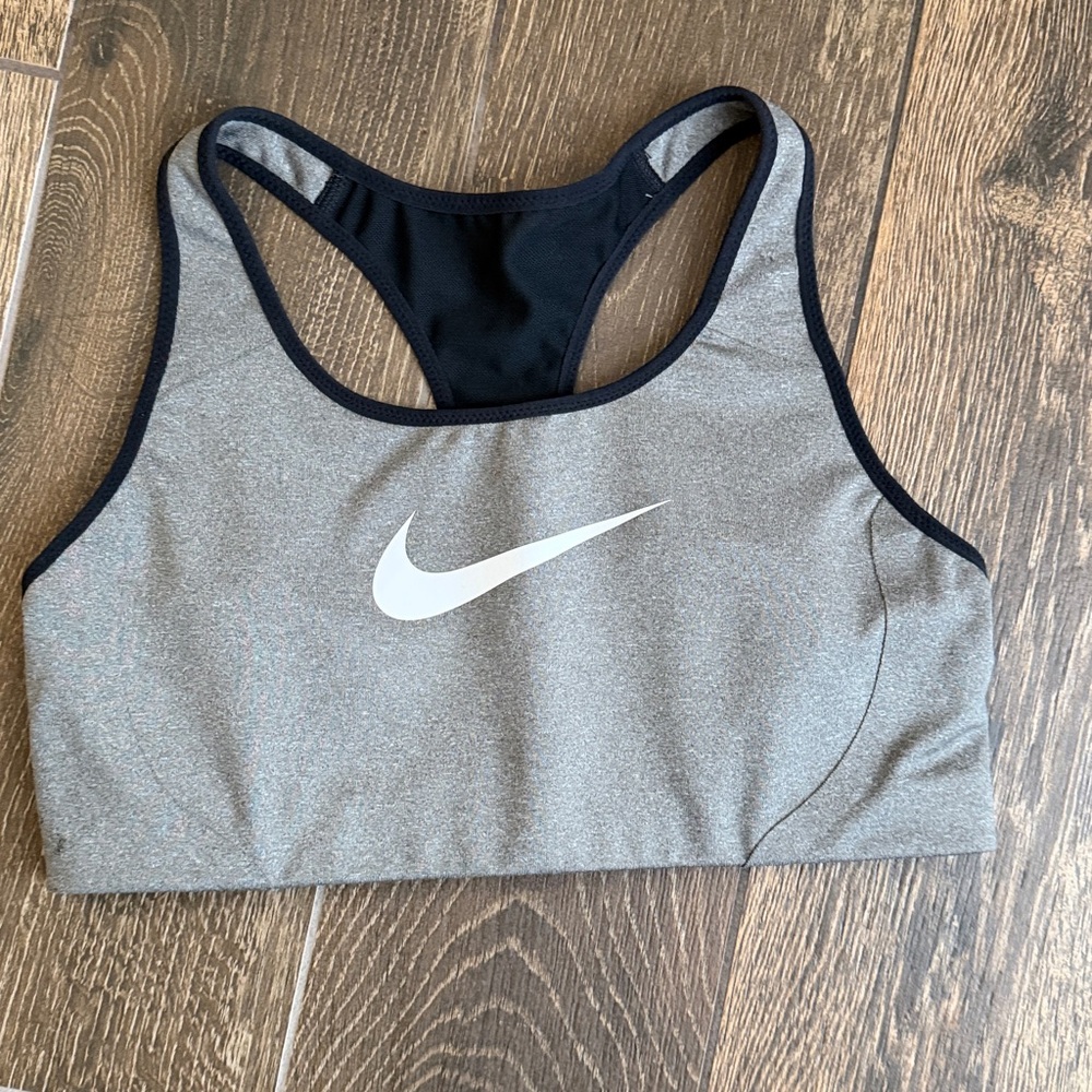 Nike Women’s Pink Breathe Mesh Running Tank/Nike Victory Shape High Support Bra - Picture 10 of 15